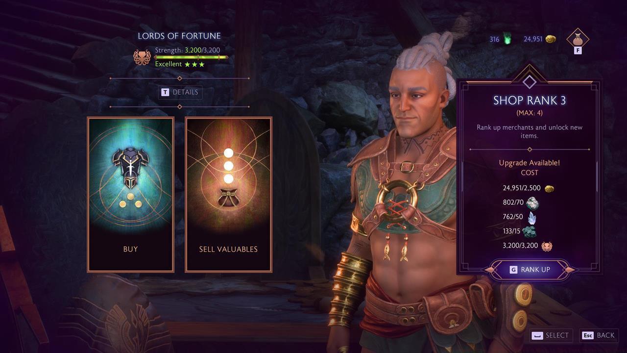 Dragon Age: The Veilguard faction strength and basic mechanics