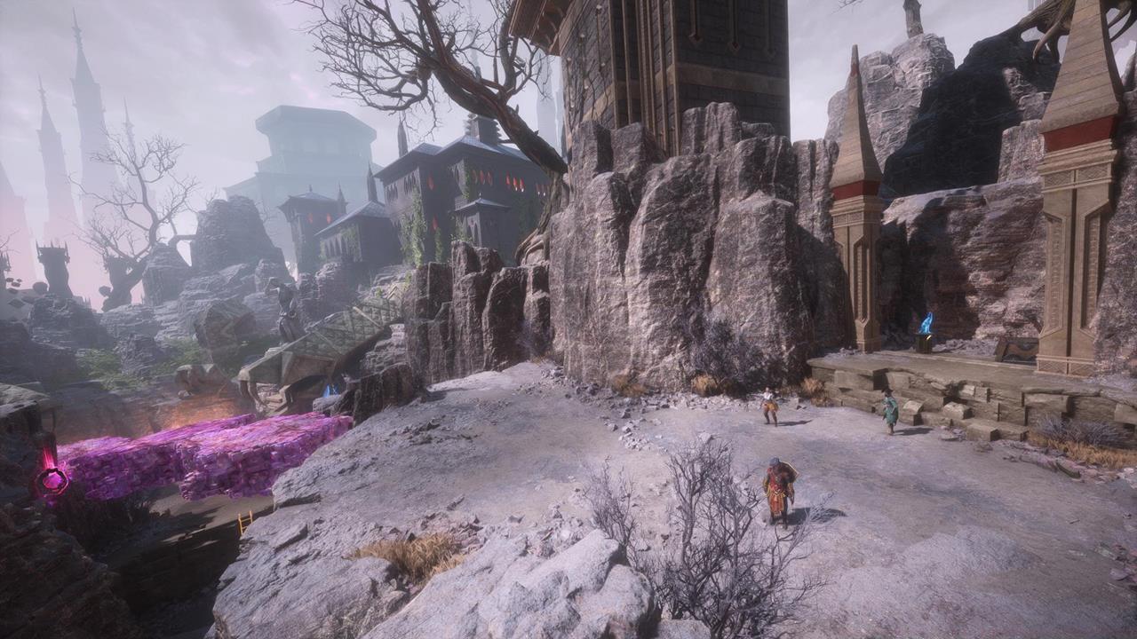 Wolf Statuette #2: Converged City exploration