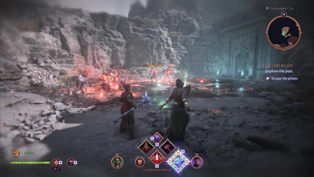 Wolf Statuette #3: Converged City dream sequence