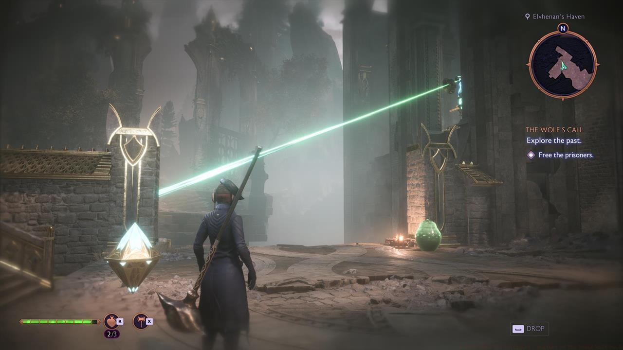 Wolf Statuette #5: Elv'henan's Haven dream sequence