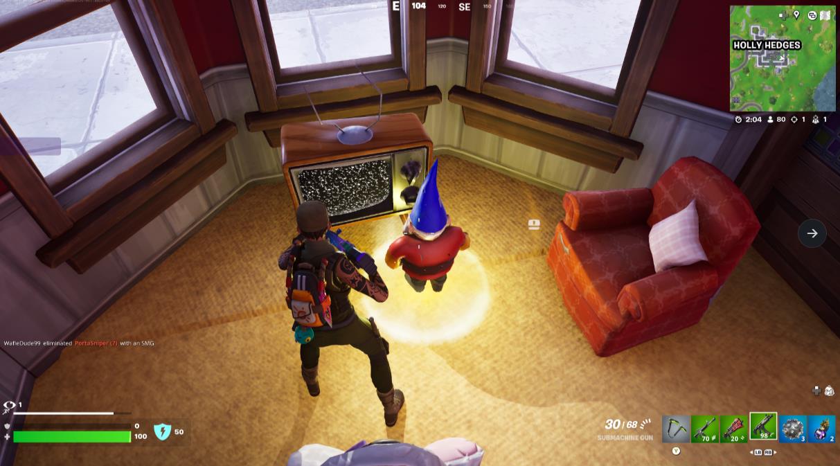 8. Inside a living room of a home in the southeast corner of Holly Hedges