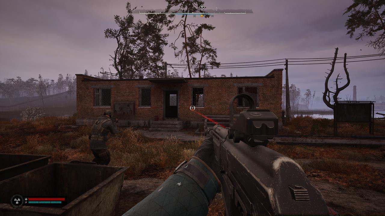 Getting the collar from the Psydog