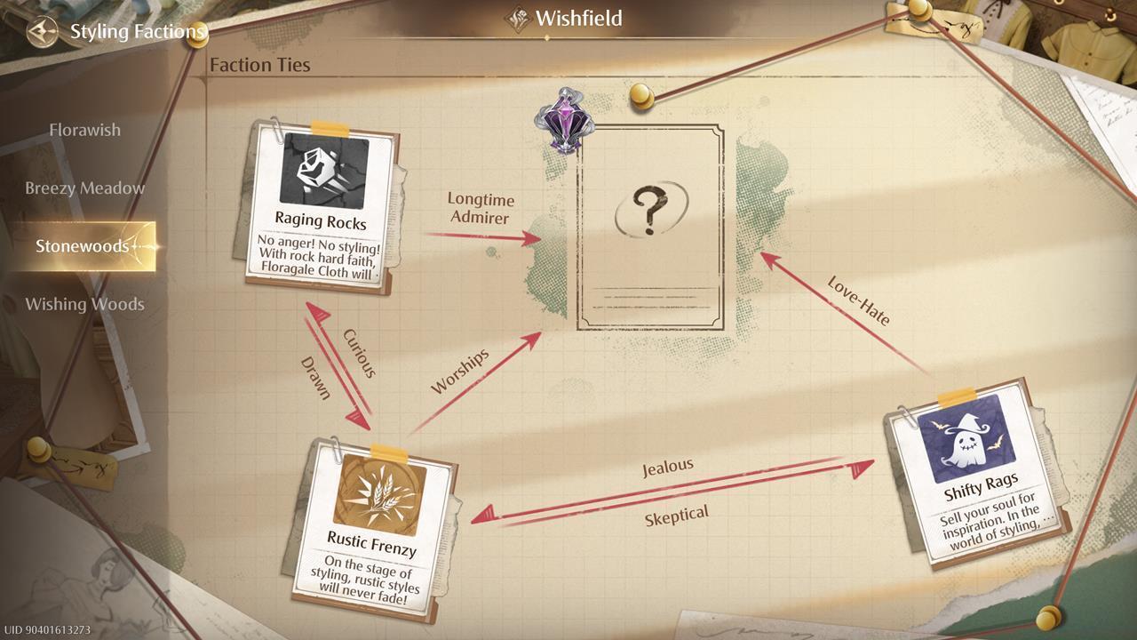 Styling Contests: Factions and quests