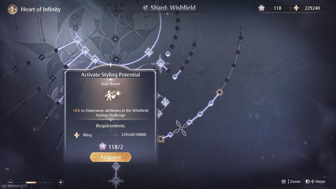 Heart of Infinity boosts