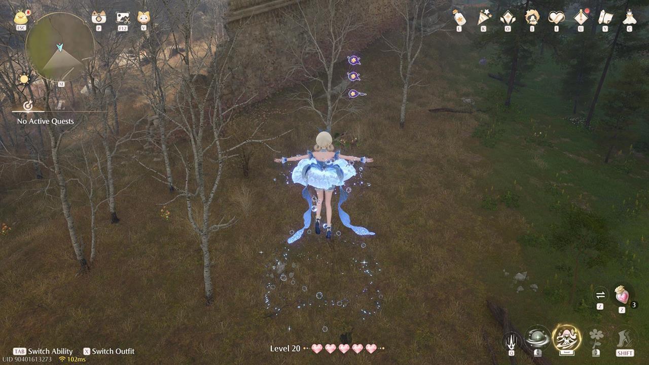 Collect a bunch of Dews of Inspiration, too