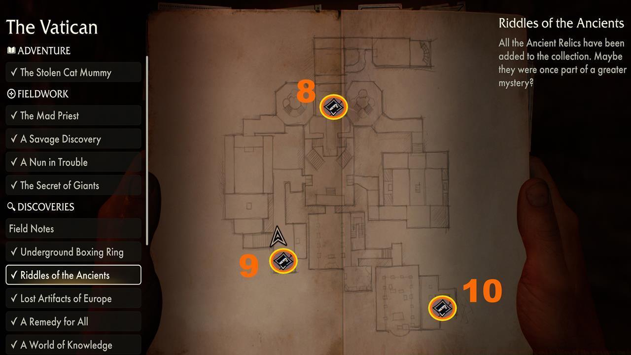 Fountain of Confession map