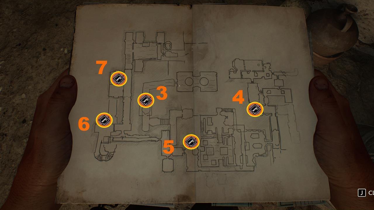Underground Excavation Site map