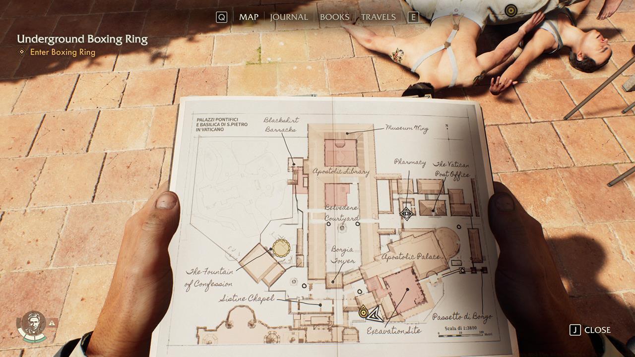 Blackshirt Disguise map