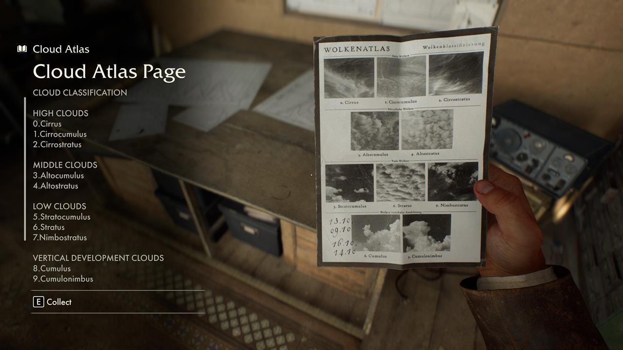 Clue #2: Cloud Atlas Page