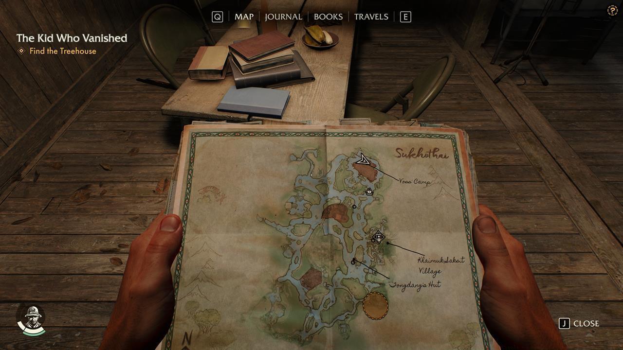 A Game of Wits location