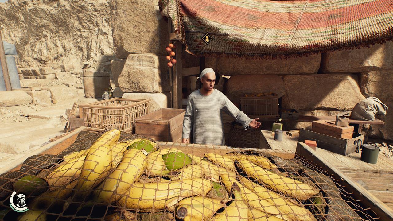 Intermission: Handing the Gizeh Stele to Nawal and starting the Belongs in a Museum quest