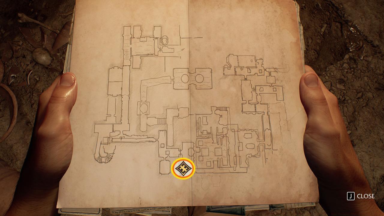 Ancient Vatican Key map