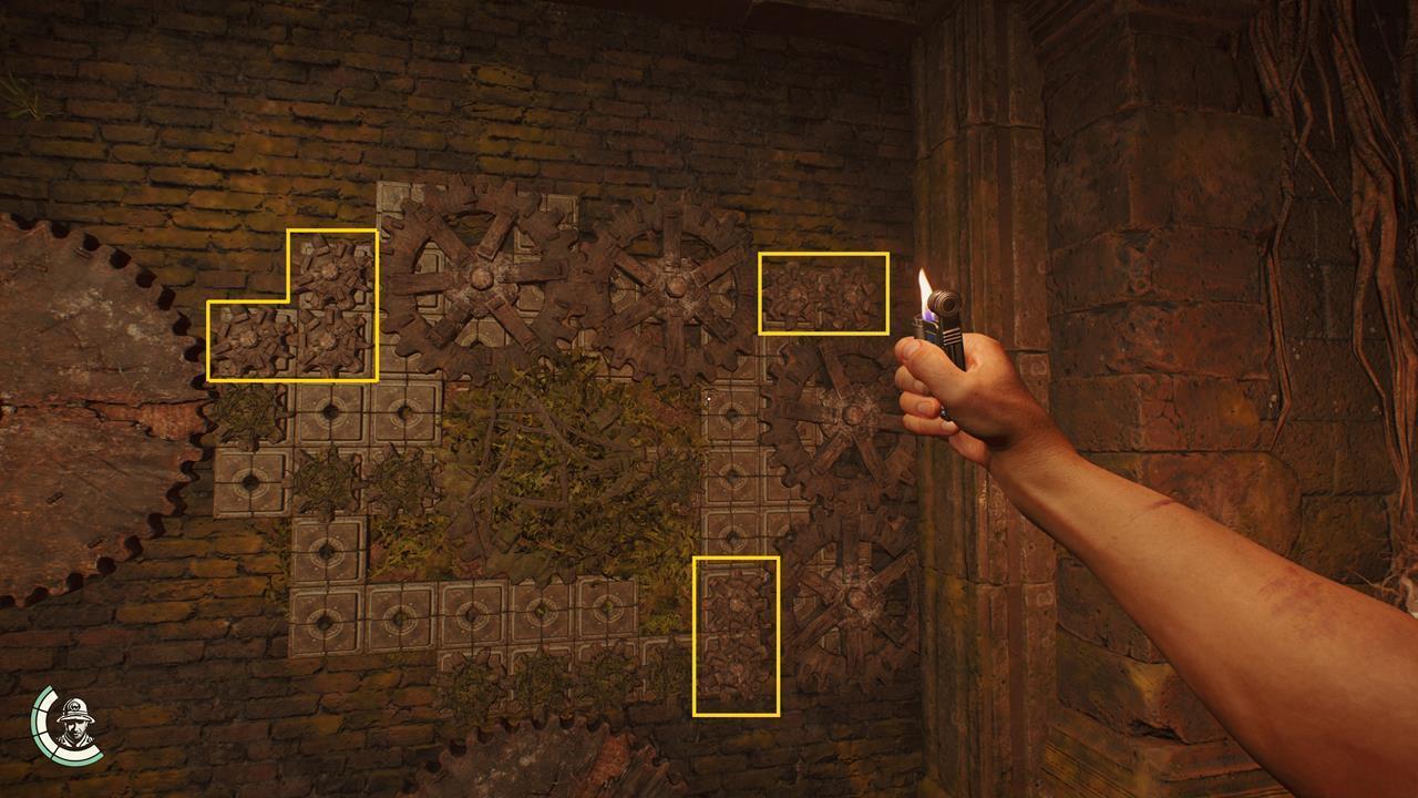 Khmer Cogwheel Puzzle #5: Hidden Platform