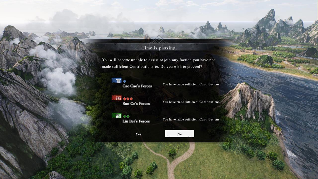 Time is passing and making sufficient contributions