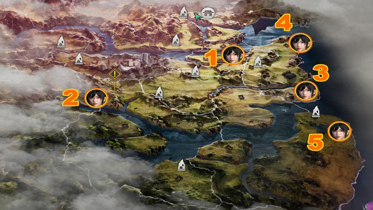 Search for Memories world map