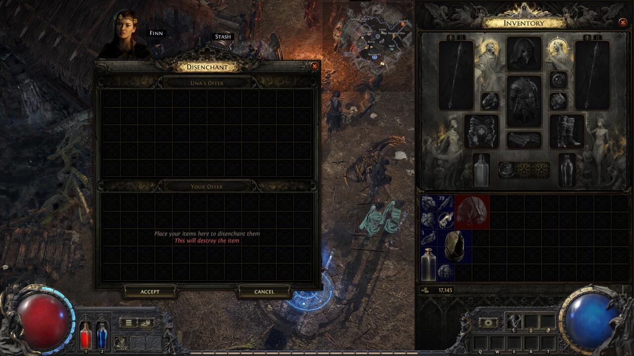 Disenchant Uniques for Chance Shards