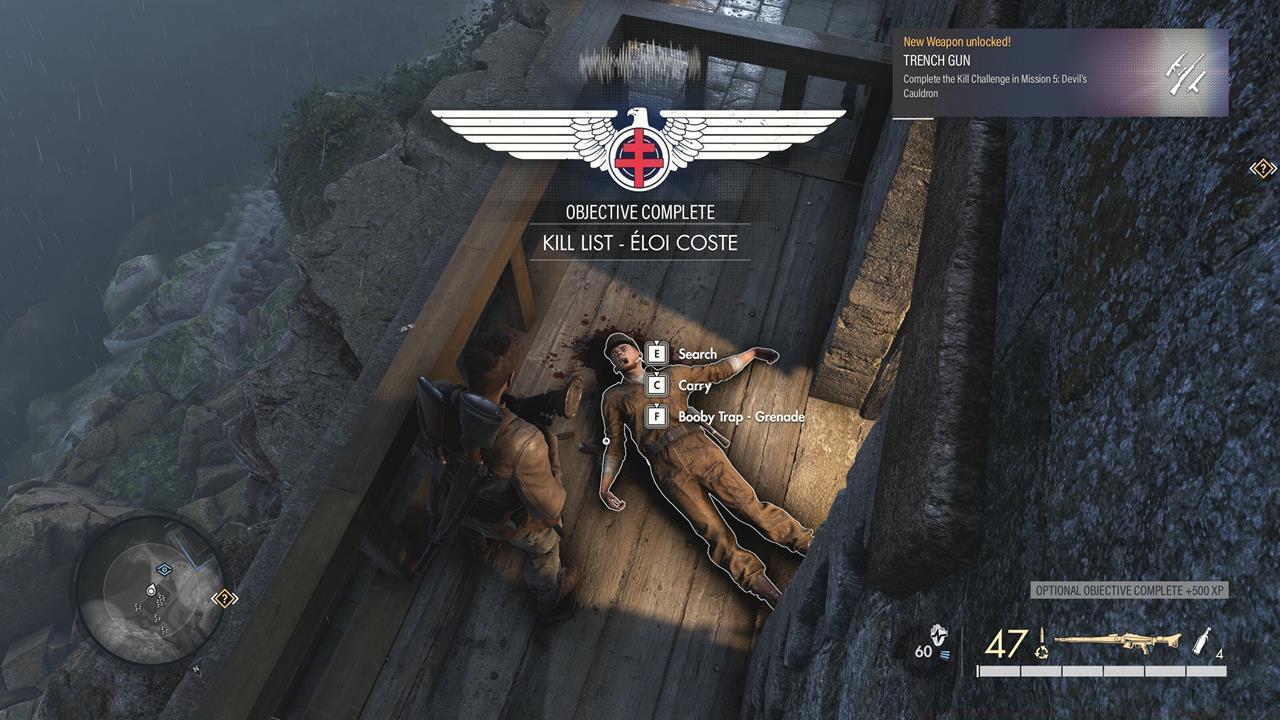 Mission 5: Devil's Cauldron target - Eloi Coste