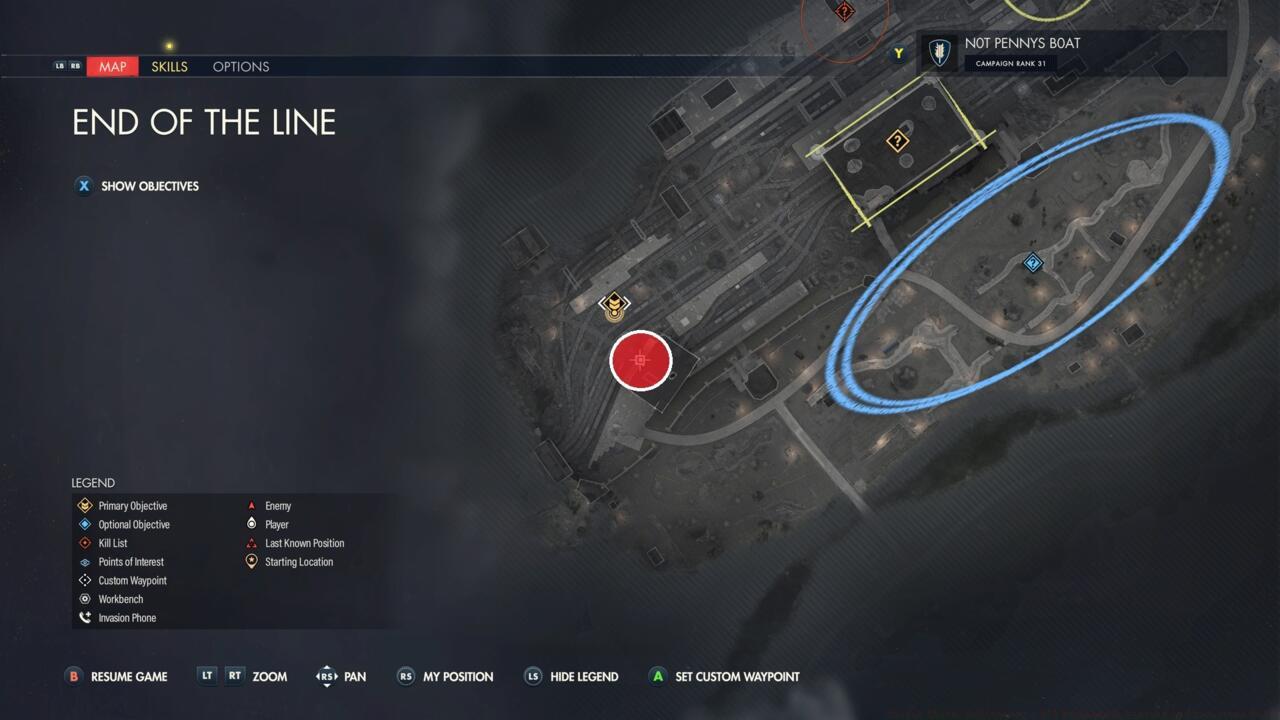 End of the Line propaganda poster location