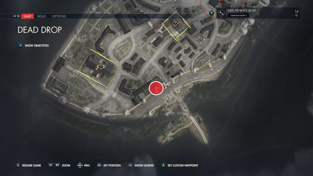 Dead Drop propaganda poster location