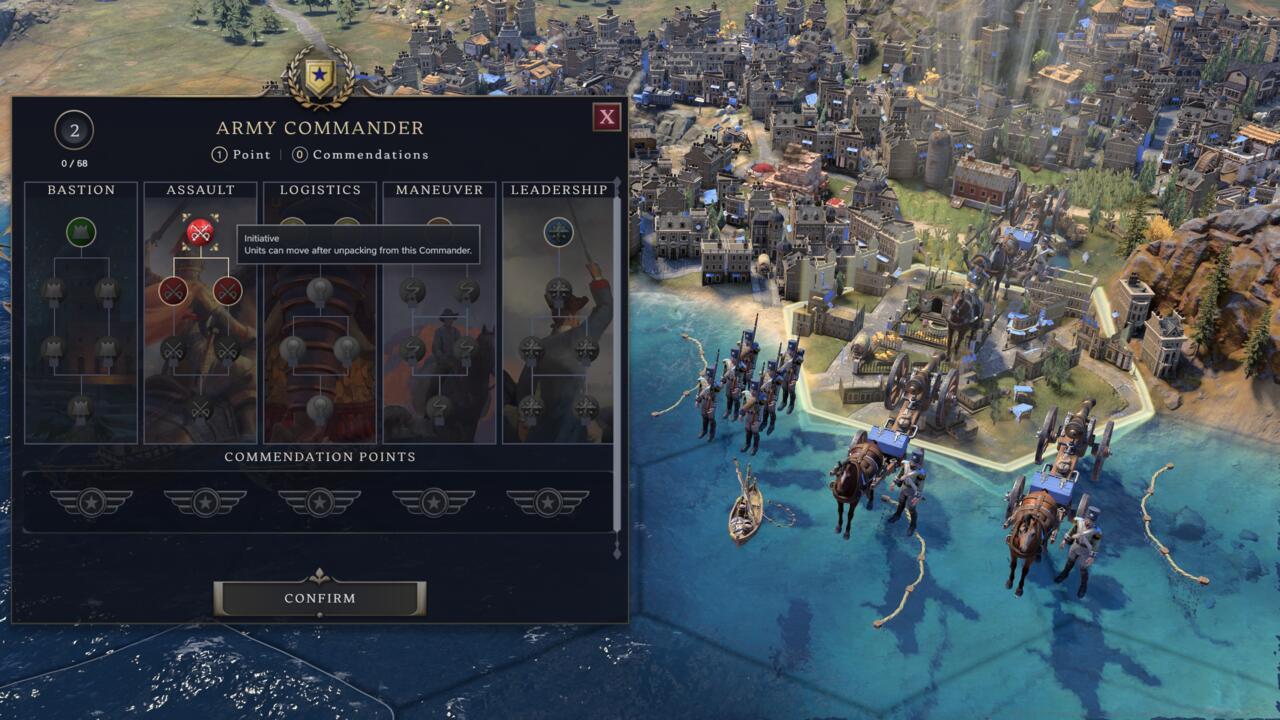 Army Commander - Initiative