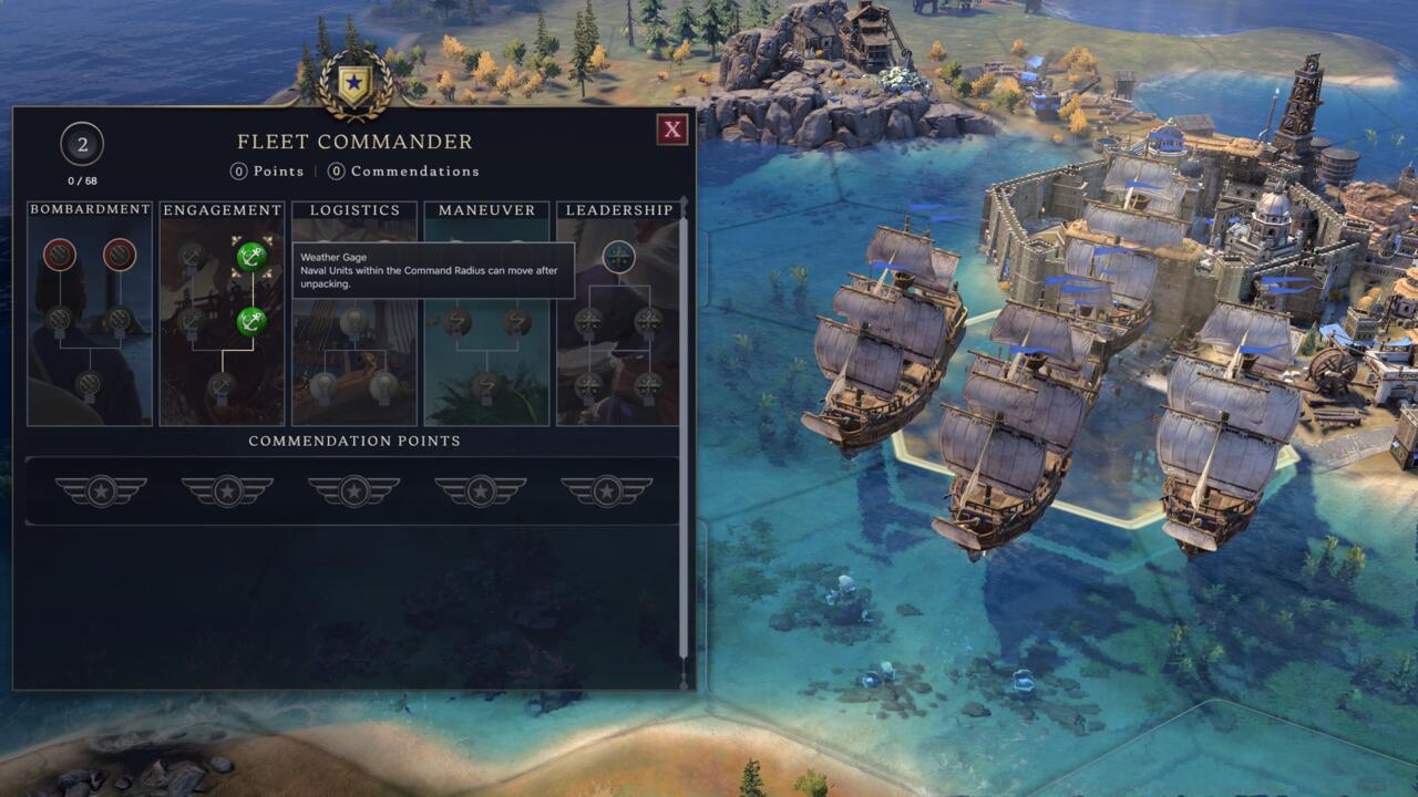 Fleet Commander - Weather Gage