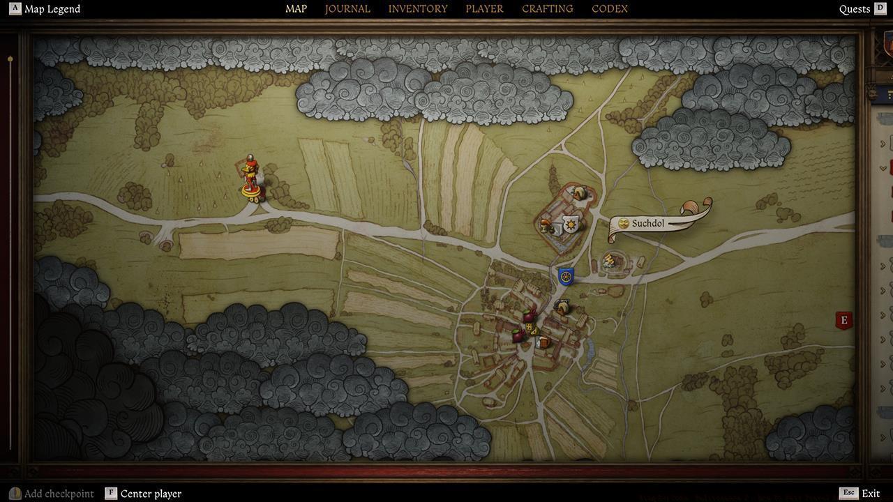 Fast travel from Suchdol/Kuttenberg to Bohemian Paradise