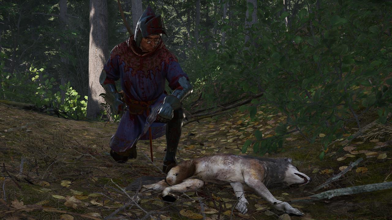 Hunting wild animals for their meat