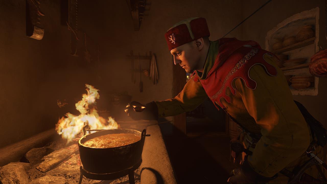 Using the cooking pot