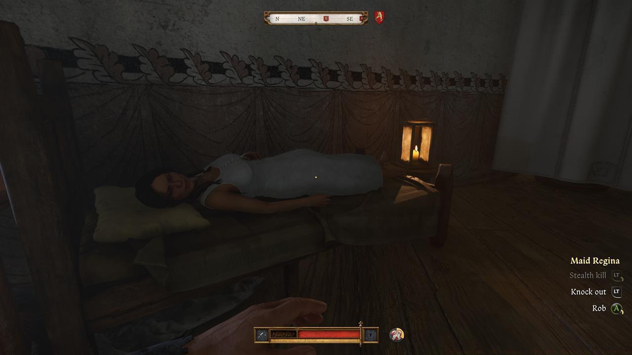 Maiden Tower: Maid Regina, your stealing spree, and getting some lockpicks