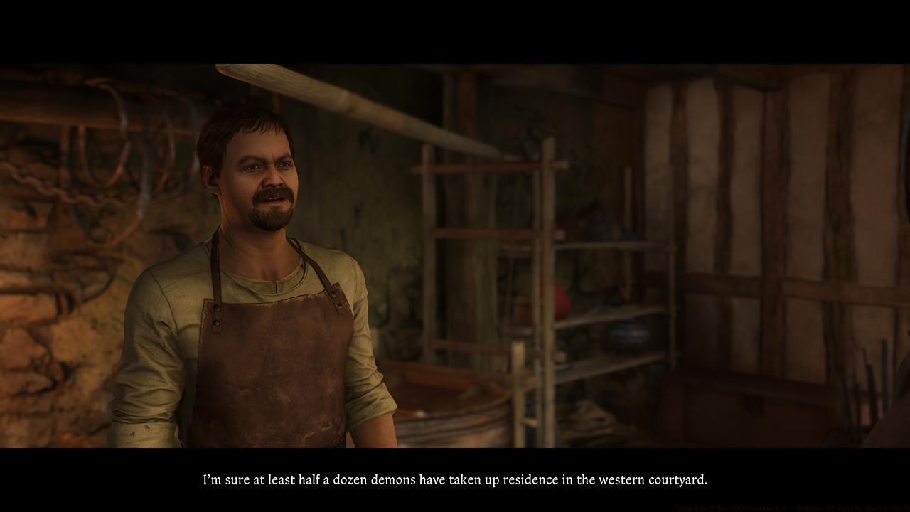 Blacksmith Osina's tasks