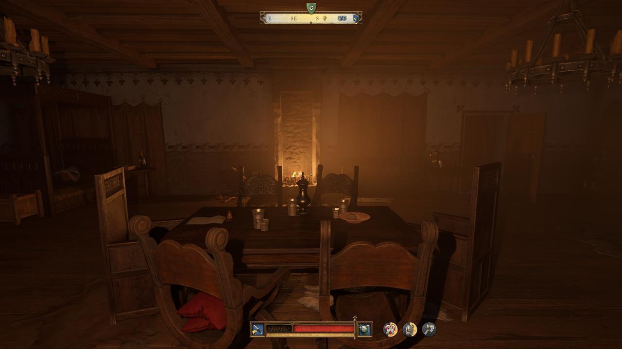 Maiden Tower fireplaces