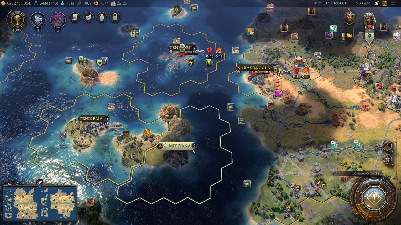 Capturing settlements for a Military Victory based on opposing ideological beliefs