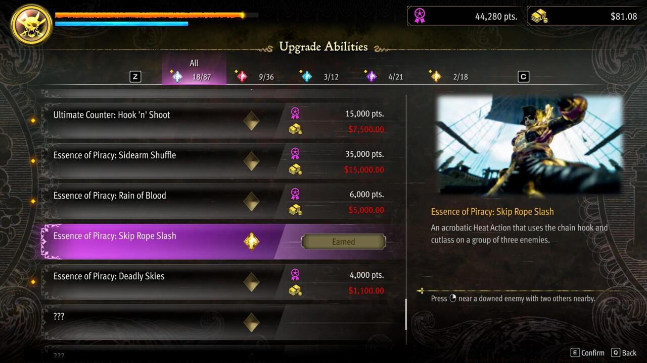 Essence of Piracy: Skip Rope Slash