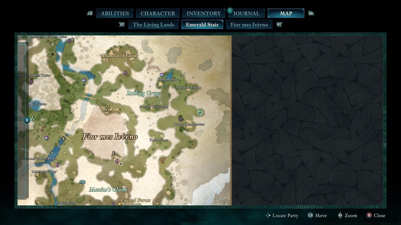 The Practical Pockets treasure can be found near the Ranger Headquarters.