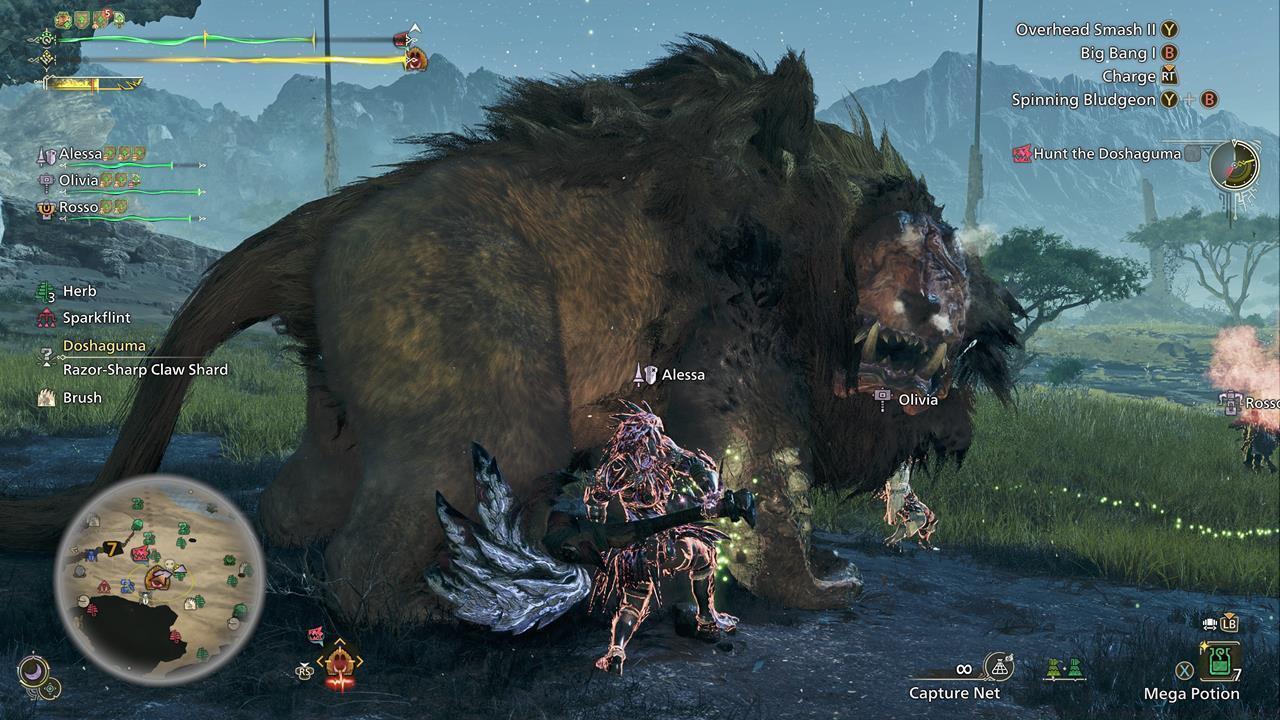 Best weapon for high damage: Hammer