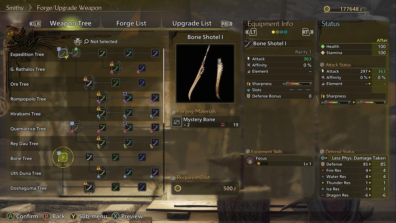 The initial Bone variant, as well as the Quematrice and Lala Barina options, are good to have early in the campaign.