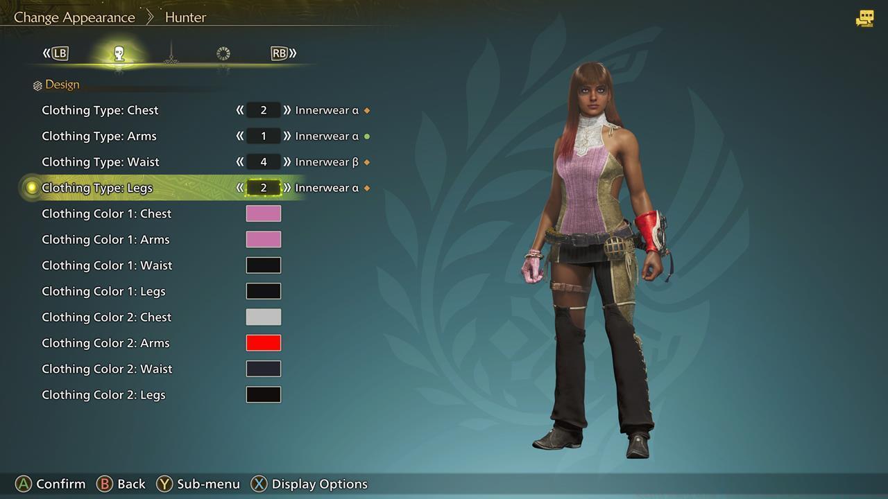 You can partially edit a few facets of your character, including their default clothing.