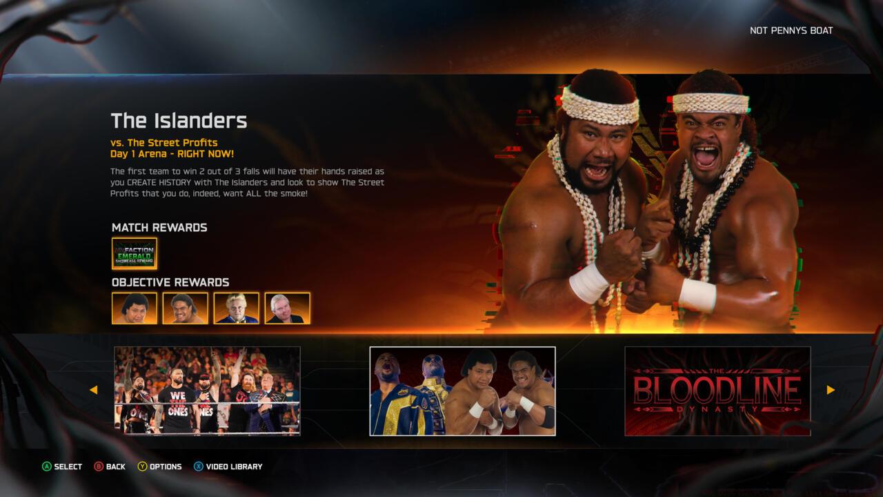 The Islanders vs. The Street Profits - Fantasy match