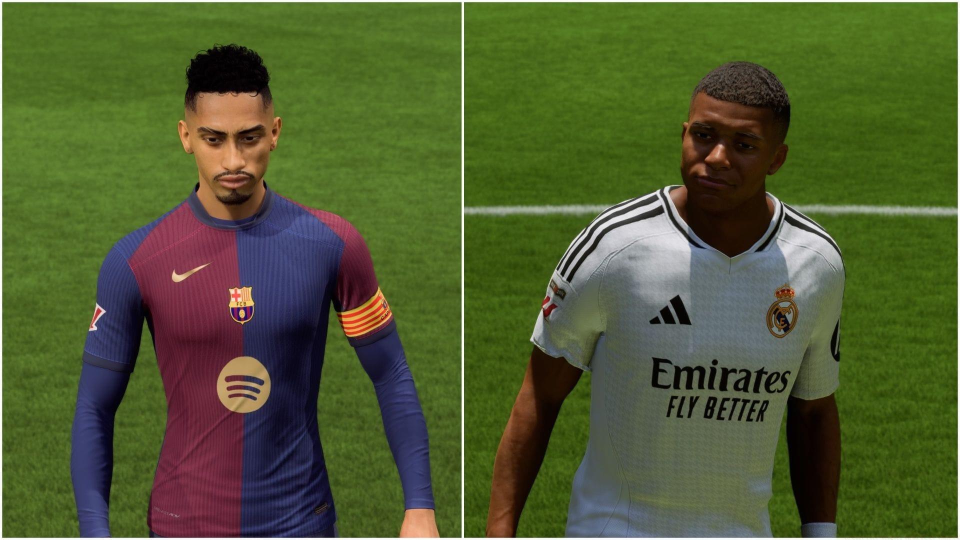Best left wingers in EA FC 26 (Images via EA Sports/Sportskeeda Gaming)