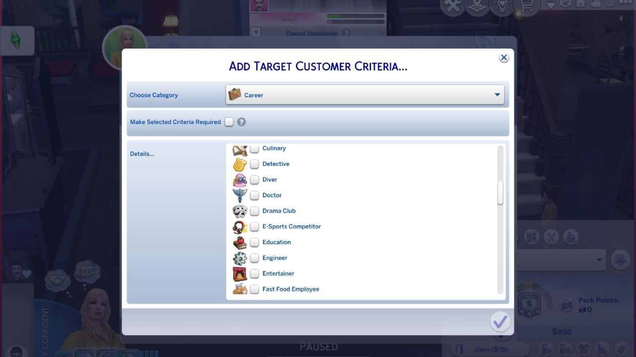 6. Pick your target demographics