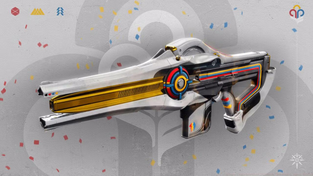 The new Arc trace rifle, Kerauinos