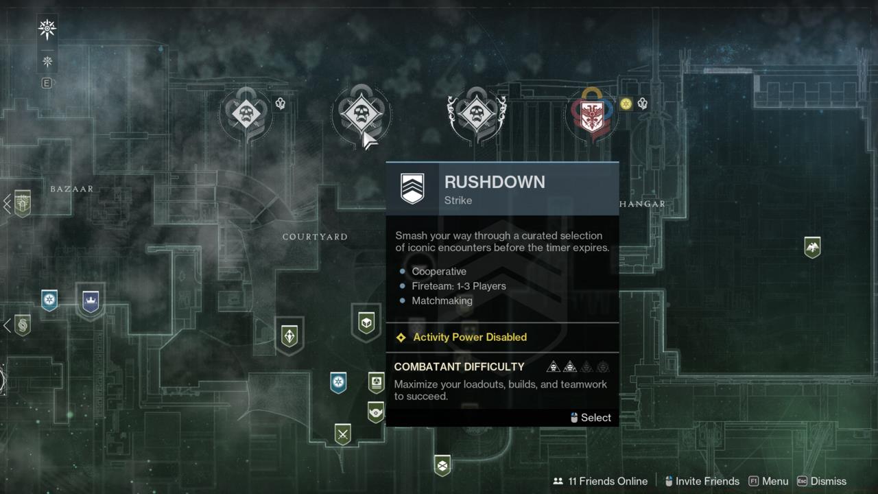 Launching Rushdown from the Tower