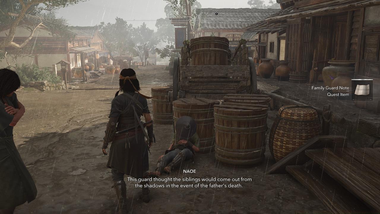 Initial steps: The merchant and the family guard