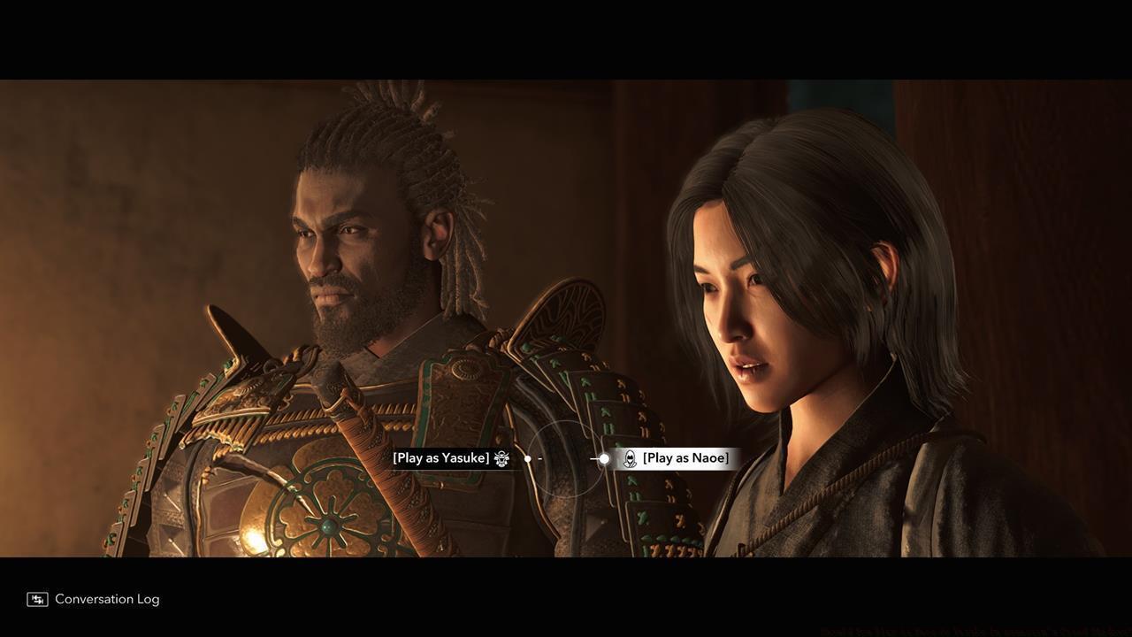 How to switch between Yasuke and Naoe?