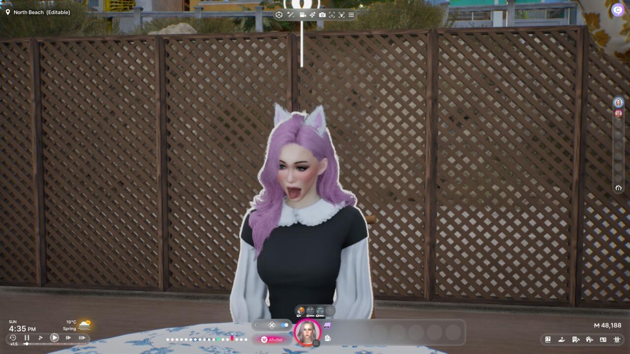 Facial capture in InZoi can be quite... strange.