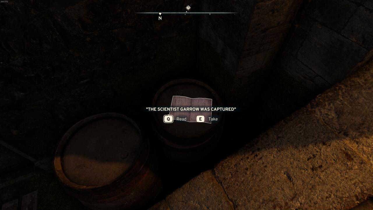 Finding Dr. Garrow in the village