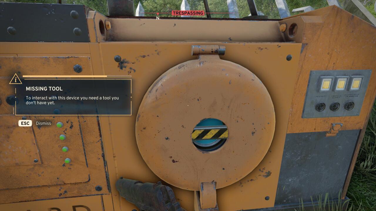 Trying to enter the Skethermoor Prison