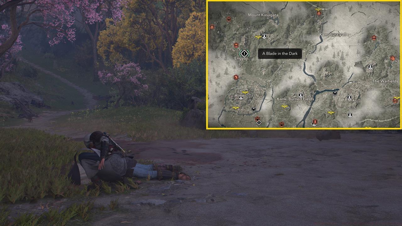 A Blade in the Dark: Quest start and Yagoro's location