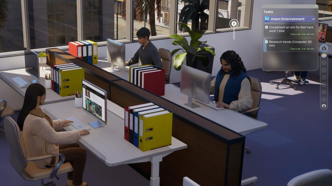 You'll need to actively do your job in InZoi if you want to get promoted.