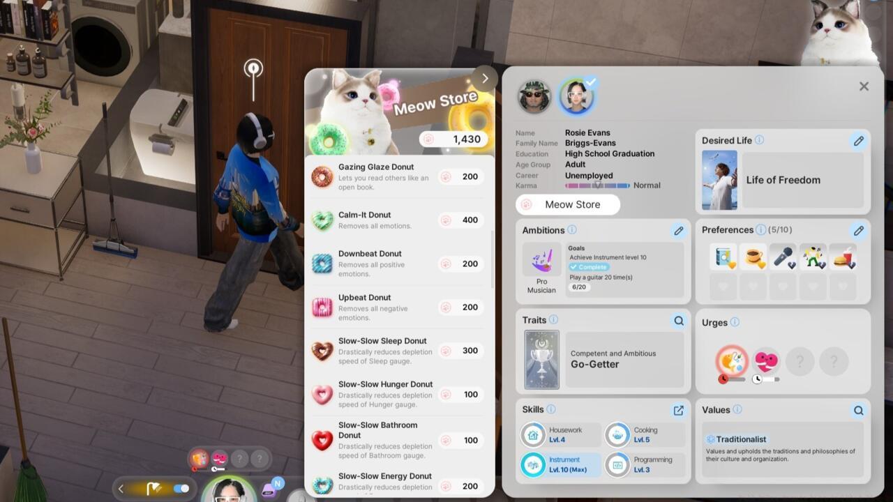 Buying donuts can make your Zoi's life a lot easier.